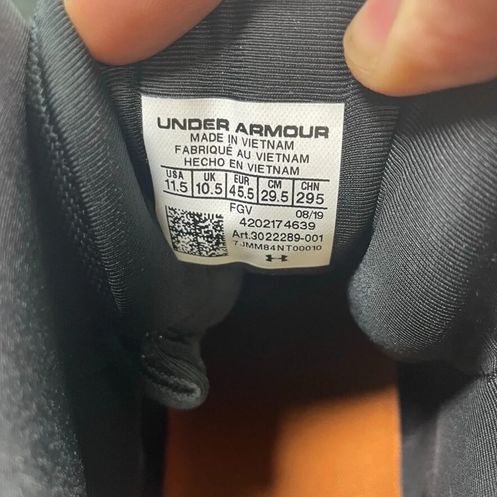 Under Armour UA Valsetz Cordura Tactical Boots Blue 3022289-001‎ Mens Size 11.5
